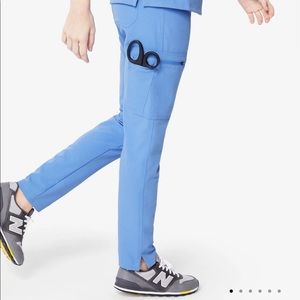 FIGS Ceil Blue Yola Skinny Scrub Pants
